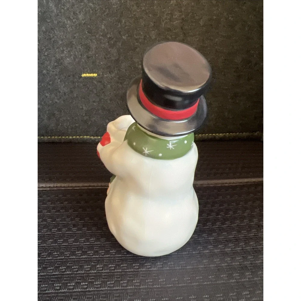 Yankee Candle Vintage snowman tea light 6